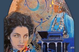 Maroc Blues - Artiste peintre joelle vermeille