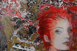 The Red Hair - Artiste peintre joelle vermeille