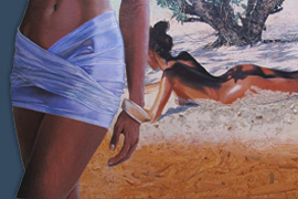 Sur la Plage - Artiste peintre joelle vermeille